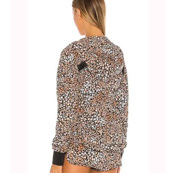Free People Movement Run Wild Jacket Womens Size XS Leopard Print Lightweight - Picture 3 of 13